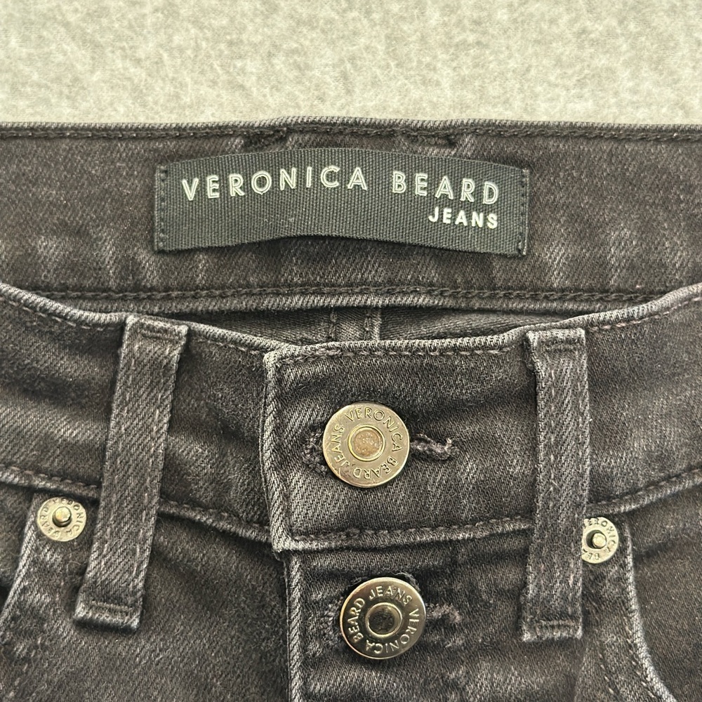 Veronica Beard Debbie Skinny Jeans - Onyx - Picture 3 of 8